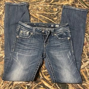 Women's Distressed Miss Me Jeans Bootcut